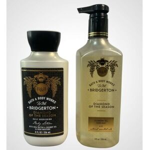 Bath & Body Works Diamond of the‎ Season Lotion & Hand Soap Set 8 fl oz